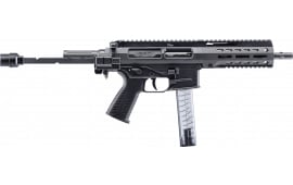 B&T Firearms 500003TB SPC9 33+1 9.10", Black, Tele Brace Adapter, Polymer Grip (OEM Mag)