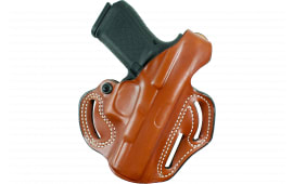 DeSantis Gunhide 001TA2XZ0 Thumb Break Scabbard OWB Tan Leather Belt Slide Fits Sig P365-XMACRO Right Hand