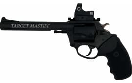 CHA 63565 Target Mastiff 357 6 5SHOT OR Black Revolver