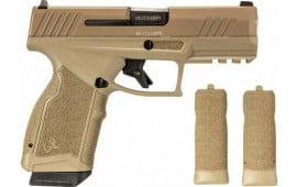 Taurus GX4 Carry Handgun 9mm Luger 15rd Mags (2) 3.7" Barrel FDE