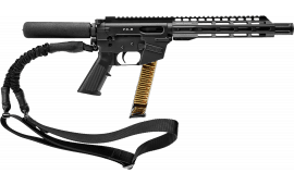 Freedom Ordnance FX-9 Semi-Automatic 9x19mm Pistol, 10" Barrel - Black - FX9P10-T