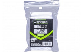 Breakthrough Clean BTCPS21450 Square Cleaning Patches 100% Cotton 50 Pack For .38-.45 Cal & .410-20 Gauge