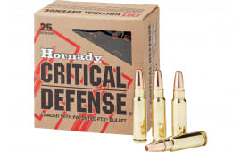 Hornady 90000 Critical Defense 5.7x28mm 40 GRFlex Tip eXpanding 25 Per Box/ 10 Cs - 25rd Box
