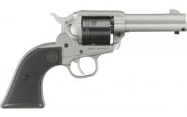 Ruger 2053 Wrangler #6 Shot 3.75" Silver Cerakote Barrel & Frame, Black Cerakote Cylinder w/Black Checkered Polymer Grips Revolver