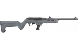 Ruger 19130 PC Carbine 17+1 16.10" Threaded/Fluted Barrel, Type III Hard Coat Anodized Aluminum Alloy Receiver, Stealth Gray Magpul PC Backpacker Stock, Optics Ready