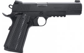 MKE Firearms 392061 MC1911 Untouchable GOV'T G10 Grip 9rd Black