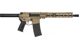 CMMG 30AD60F-MB Pistol Banshee MK4.300AAC 12.5" 30rd Pistol Tube Bronze