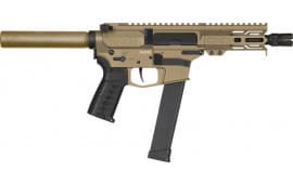 CMMG 45AE70F-CT Pistol Banshee MKG 5" 26rd Pistol Tube TAN