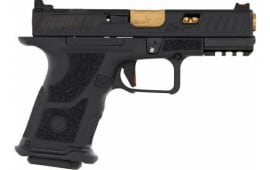 Zev Technologies OZ9-V2-E-C-LC OZ9 Elite Compact Pistol 1-10rd Pmag BLACK/BRONZE