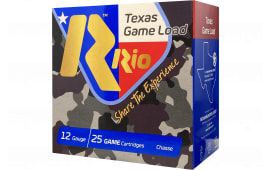Rio Ammunition TGHV368 Texas Game Load Target Load 12GA 2.75" 1 1/8oz #8 Shot 25 Per Box/10 Cs - 25sh Box
