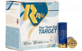 Rio Ammunition STT32LR8 Team Target 12GA 2.75" 1 1/8oz #8 Shot 25 Per Box/ 10 Cs - 25sh Box
