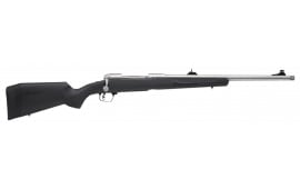 Savage Arms 57044 110 Brush Hunter 375 Ruger 3+1 20", Matte Stainless, Synthetic Stock, Iron Sights