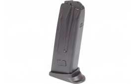 HK 50259084 P2000 Black Detachable with Extended Floor Plate 10rd 9mm Luger for H&K P2000/USP Compact