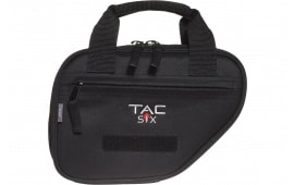 Allen Battalion 10" Single Handgun Case, Pistol Case, Black, Neoprene Gun Pocket, Stretch Mag Straps.