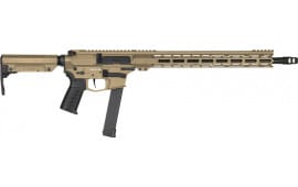 CMMG 99A3D0F-CT Rifle Resolute MKGS 16.1" 32rd Coyote TAN