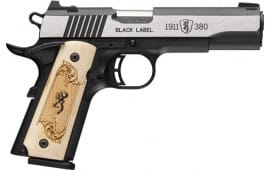 Browning 051998492 1911-380 Black Label 4.25"FS 10rd MAPLE*