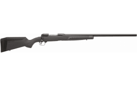 Savage Arms 57067 110 Varmint 22-250 Rem 4+1 26", Matte Black Metal, Gray Fixed AccuStock with AccuFit