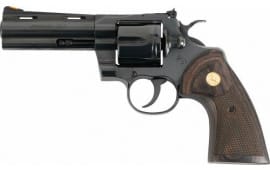 Colt Defense PYTHONBP4WTS Python .357MAG 4.25" Blued Walnut w/GOLD Medallion Revolver