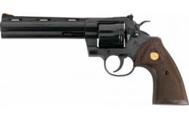 Colt Defense PYTHONBP6WTS Python .357MAG 6" Blued Walnut w/GOLD Medallion Revolver