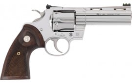 Colt Defense PYTHONSP6WFTG Python .357MAG 6" SS Adjustable Sight Walnut Green FO Revolver