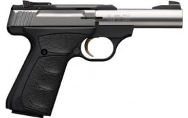 Browning 051548490 Buck Mark Micro Bull .22LR 4"HB AS Stainless SYN