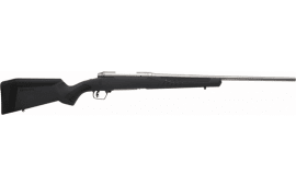 Savage Arms 57089 110 Storm 308 Win 4+1 22", Matte Stainless Metal, Gray Fixed AccuStock with Accufit, Left Hand