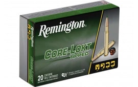 Remington Ammunition R20039 7mm-08 Rem 140 GRCore Lokt Tipped 20 Per Box/ 10 Case - 20rd Box