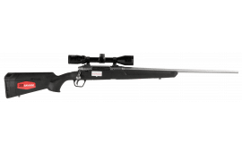 Savage Arms 57105 Axis II XP 7mm-08 Rem 4+1 22", Matte Stainless Barrel/Rec, Stock, Includes Bushnell Banner 3-9x40mm Scope