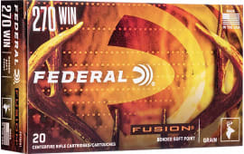 Federal F270TFS2 270 Win 150 GR20 Per Box/ 10 Case - 20rd Box
