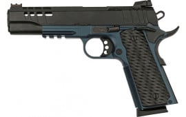 Great Lakes Firearms GL1911-45FSS BLU 1911 Pistol 5" FS Black Slide Titanium Frame
