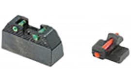 Talon Armament KIT000020 Fiber Optic Sights for Thunder 380 Black Front Sight Red Fiber Optic Black Red Fiber Optic Rear Sight