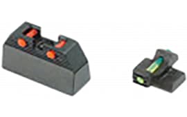 Talon Armament KIT000021 Fiber Optic Sights for Thunder 380 Black Front Sight Red Fiber Optic Rear Sight Black Green Fiber Optic