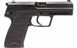 HK 704001LEA5 USP40 V1 with 3 Mags DA/SA 4.25" 13+1 Black Polymer Grip/Frame Grip Blued Steel