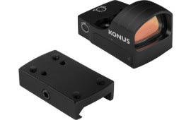 Konus 7205 Sight Pro Fission Pro 3.0 Matte Black 25mm x 18mm 4 MOA Red Dot Reticle