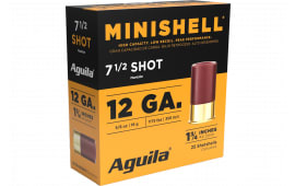 Aguila 1CHB1387 Minishell 12GA 1.75" 5/8oz #7.5 Shot 25 Per Box/ 10 Case - 25sh Box