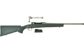Savage Arms 58268 110 Trail Hunter Lite Full Size 4+1 20" Fluted/Threaded Barrel, Drilled & Tapped Steel Receiver, Black Fixed Synthetic Stock
