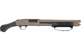Mossberg 50653 590SP 12 14 6SH Shockwave FDE Raptor Grip Tactical Shotgun