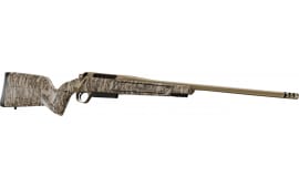 Christensen Arms 8011502100 Evoke Full Size 4+1 22" Flat Dark Earth Cerakote #4 Contour Threaded Barrel, Mossy Oak Bottomland Fixed Hybrid Hunter w/Picatinny Rail Synthetic Stock