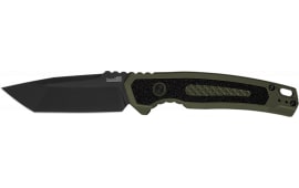 Kershaw Launch 16 Automatic Folding Knife 3-1/2" Tanto Blade Black Olive
