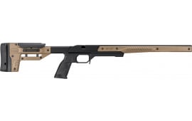 Mdt Sporting Goods Inc 103725-FDE Oryx Sportsman Flat Dark Earth Aluminum Ruger American/ Short Action 32.25"