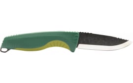 S.O.G SOG17410257 Aegis AT 3.13" Folding Drop Point Part Serrated Black TiNi Cryo D2 Steel Blade, OD Green Textured Green Handle