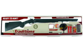 Traditions RS72000840 Buckstalker XT REDI-PAK 24 Black Powder Rifle