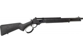 Rossi 954570161TB R95 5+1 20" Stainless Steel Barrel, Matte Stainless Picatinny Rail Steel Receiver, Gray Fixed Laminate Stock