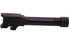 True Precision Inc TPG43BXTBL Glock 43 Black Nitride Treated 416rd Stainless Steel