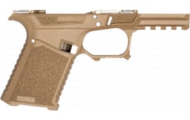 Sct Manufacturing 0225000100IA SCT19 Compatible with Glock 19/23/32 Gen 1-3 Flat Dark Earth Stainless Steel Frame/ Aggressive Texture Grip