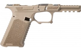 Sct Manufacturing 0225010100IA SCT17 Compatible w/ Glock 17/22/31/34/35/37 Gen 1-3 Flat Dark Earth Stainless Steel Frame/ Aggressive Texture Grip