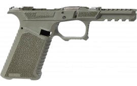 Sct Manufacturing 0225010100IB SCT17 Compatible w/ Glock 17/22/31/34/35/37 Gen 1-3 OD Green Stainless Steel Frame/ Aggressive Texture Grip
