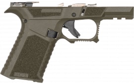 Sct Manufacturing 0226020000IB Full Frame OD Green Stainless Steel Frame Aggressive Texture Grip