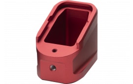 Strike Industries EMPALG17RED Extended Mag Plate Fits Glock G17 Fits Glock G22 Red 6061 T-6 Aluminum
