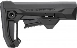 Strike Industries STRIKEESMOD2BK MOD2 Rifle Stock Black Polymer Compatible w/ AR Style Buffer Tubes